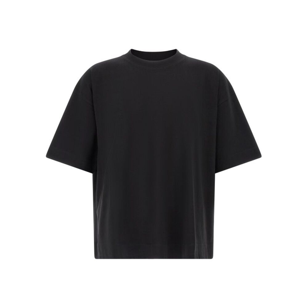Dries Van Noten Black Cotton Men's T-Shirt